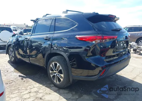 2021 Toyota Highlander Xle из США, поврежденный, VIN 5TDHZRBH1MS535356